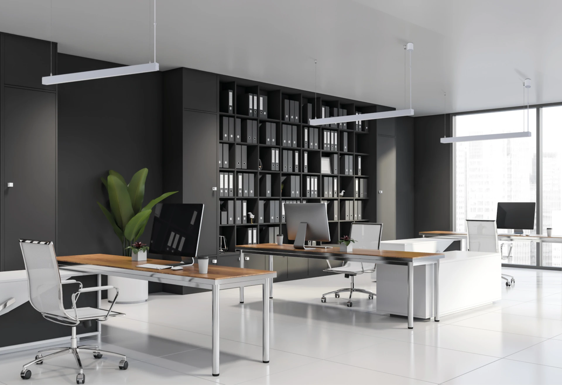 Oświetlenie biura: Komfort i efektywność w pracy