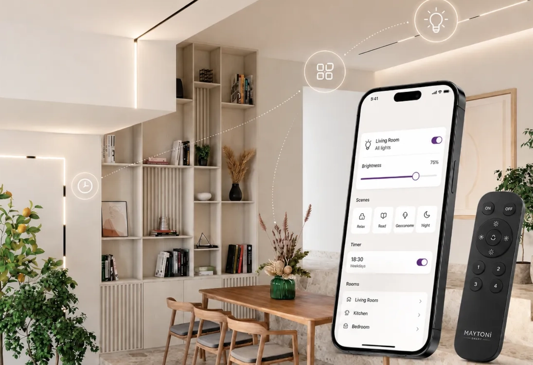 Maytoni Exility Smart Magnetic Track System – inteligentne oświetlenie szynowe nowej generacji