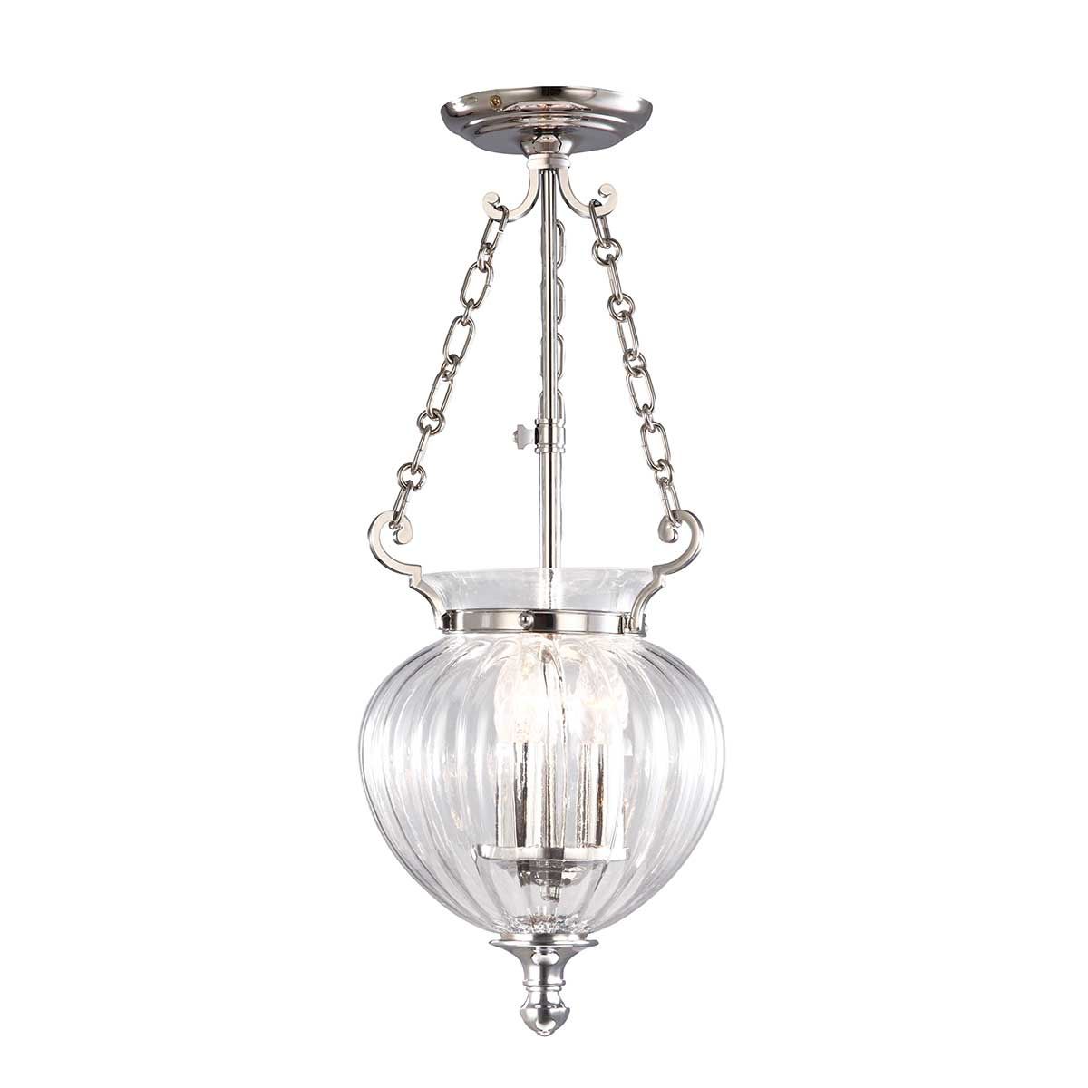Elstead Lighting-FINSBURY PARK-FP-P-S-POL-NCKL-ELSFP-P-S-POL-NCKL