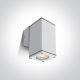 One LIght-Outdoor Cubes-67426B/W-ONE67426B/W