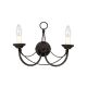 Elstead Lighting-CARISBROOKE-CB2-BLACK-ELSCB2-BLACK