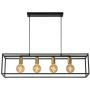 Lucide RUBEN 00424/04/30 lampa wisząca 4x40w/e27   ip20