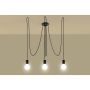 Sollux EDISON SL.0370 lampa wisząca 3x60W/E27 