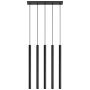Zwis sufitowy 5pł PASTELO 5 SL.0472 Sollux