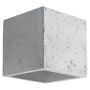 Kinkiet nowoczesny 1pł QUAD BETON SL.0487 Sollux
