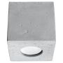 Oprawa natynkowa 1pł QUAD BETON SL.0489 Sollux
