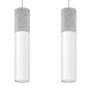 Sollux Borgio SL.0648 lampa wisząca 2x40W/GU10 IP20 