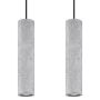 Sollux Luvo SL.0654 lampa wisząca 2x40W/GU10 IP20 