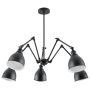 Sollux STARK KLOSZ 5  SL.0615 Żyrandol 5x60W/E27  IP20