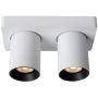 Lucide NIGEL 09929/10/31 spot 2x5w/gu10 320lm 2200k ip20