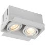 Lucide TRIMLESS 09925/02/31 downlight wpuszczany 2x50w/gu10   ip20
