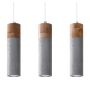Sollux ZANE 3  SL.0967 lampa wisząca 3x40W/GU10  IP20