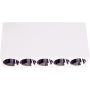 Maxlight X-LINE C0253 downlight natynkowy 5x8w/led 560lm 3000k ip20