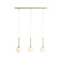 Aldex BOSSO 3 BRASS 1087E_40 lampa wisząca 3x10W/E14