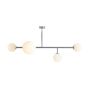 Aldex Dione 1092PL_L4 lampa sufitowa 4x15W/E14|E27 IP20