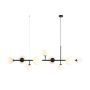 Aldex DIONE 9 BLACK 1092N1 lampa wisząca 9x40W/60W/E14/E27  IP20