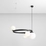Aldex GARDA 1099L1_R lampa wisząca 3x40W/E14+1x60W/E27  