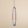Aldex RIVA 1086H15 lampa wisząca 2x10W/E14 IP20