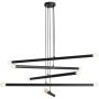 Aldex TUBO 1072M1 lampa wisząca 10x40W/E14  