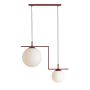Aldex Zac 1038H15_2 lampa wisząca 2x15W/E27 IP20