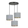 Emibig HILDE 1050/3PREM lampa wisząca 3x15W/E27 IP20