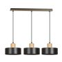 Emibig TORIN 1046/3 lampa wisząca 3x15W/E27 IP20