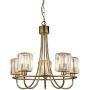 Endon Berenice 107802 żyrandol 5x6w/e14   ip20