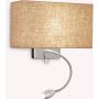 Ideal Lux HOTEL 103204 kinkiet 1x60W/E27+1x1,5W/LED   ip20