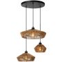 Lucide YUNKAI 10413/03/72 lampa wisząca 3x60w/e27   ip20
