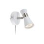 Markslojd FOLIE 108627 kinkiet 2x2W/LED IP20