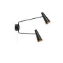 Markslojd PEAK 108690 kinkiet 2x40W/E14 IP20