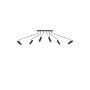 Markslojd RAMUS 108508 lampa sufitowa 1x10W/GU10 IP20