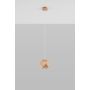 Sollux WOODY  SL.1011 lampa wisząca 1x40W/GU10  IP20