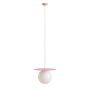 Aldex LOOP BABY PINK L 1125G18_L lampa wisząca 1x15W/E27