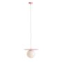 Aldex LOOP BABY PINK M 1125G18_M lampa wisząca 1x15W/E27