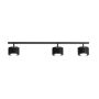 Aldex TULL 3 (1+2) BLACK 1128PL_E1 lampa sufitowa 3x12W/GX53