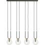 Emibig GLAM 1114/4 lampa wisząca 4x10W/E14 IP20
