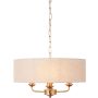 Endon Highclere 110723 lampa wisząca 3x6w/e14   ip20