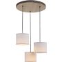 Paul Neuhaus BARK 11236-79 lampa sufitowa 3x40W/E27   ip20