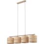 Tk Lighting CALMA 11603 lampa wisząca 4x15W/E27   IP20