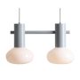 Aldex FLO 2 GREY S  7000H22_S lampa wisząca 2x10W/E14   