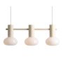 Aldex FLO 3 CREAM S  7000E9_S lampa wisząca 3x10W/E14   