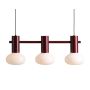 Aldex FLO 3 RUBY S  7000E27_S lampa wisząca 3x10W/E14   