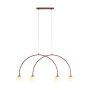 Aldex UNA 4  1116L15_S lampa wisząca 4x10W/E14   