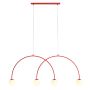 Aldex UNA 4  1116L19_L lampa wisząca 4x10W/E14   