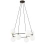 Emibig AZURA 1295/8 lampa wisząca 8x10W/E14 IP20