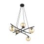 Emibig ESSA 1204/5 lampa wisząca 5x10W/E14 IP20