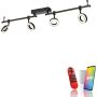 Paul Neuhaus LOLASMART-BILEDA 12076-18 lampa sufitowa 4x23,5W/LED 2600lm 2700-5000k ip20