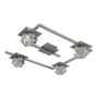 Prezent ZAFIRA 12074 plafon sufitowy 4x40W/G9 IP20