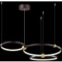 Altavola Design Aurora LA111/P_50_3k_black lampa wisząca 3x63W/LED 4440lm 3000K IP20